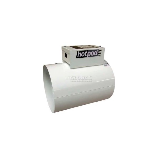 Tpi Hotpod 8" Diameter Inlet Duct Mounted Heater Hardwired HP8-1440120-2T 1440/720W 120V HP814401202T - main